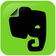 The logotype for the Evernote software