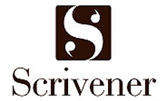 The logotype for the Scrivener software